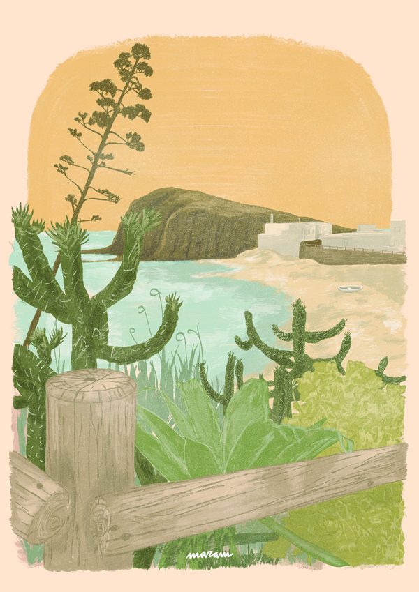 Camiseta La Isleta del Moro by Mara Ilustración - Imagen 6